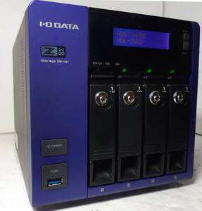 ★I・ODATA アイオーデータ HDL-Z4WQ8D 相当( RED 2TB×4 CMR ) (Windows Strage Server 2016 WORKGROUP) 動作品