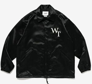 wtaps ダブルタップス 23aw CHIEF JACKET CTRY. SATIN. LEAGUE コーチジャケット BK 04 XL 未使用