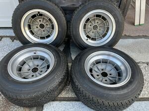 希少！TRD　8J　9J　13インチ　ホイールタイヤセット　4本　TOSCO　トスコ