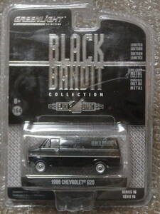 1/6 GREENLIGHT グリーンライト 1986 CHEVROLET G20 シボレー【BLACK BANDIT】 未開封品