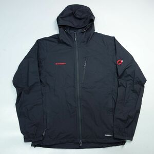 美品 MAMMUT マムート Pertex® Equilibrium GLAIDER Jacket Men グライダージャケット マウンテンパーカー XL 黒 1010-25360 メンズ