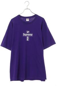 シュプリーム SUPREME 20AW Cross Box Logo Tee サイズ:XL クロスボックスロゴTシャツ 中古 SB01