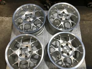 値下げ 栃木発 BORBET ボーベット 7J-15 PCD108 5穴 オフセットET35 ハブ径約70mm プジョー シトロエン ランドローバー ルノー フォード 