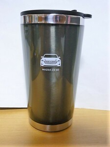 ★激安★即決★非売品★マツダ★MAZDA★CX-60★ステンレス★タンブラー★ブラック★350ml★ノベルティ★送料３５０円★