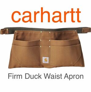 carhartt duck apron brown カーハート ブラウンダック エプロン L〜XL ブラウン