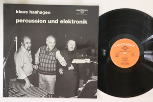 独LP Klaus Hashagen Percussion Und Elektronik COLOSSM557 COLOSSEUM /00260