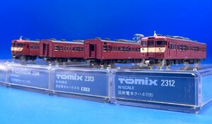 ☆4DK2209y　Nゲージ　TOMIX　トミックス　415系　4両組・Ｍ付　品番2312・2312・2313・2314