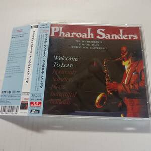 即決 美品 ファラオ・サンダース　ウェルカム・トゥ・ラヴ　帯付き　PHAROAH SANDERS YA 