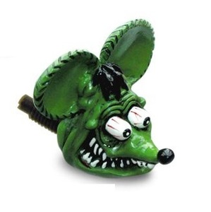 RAT FINK ナンバーボルト 180円発送可 バイク 車 に ライセンスボルト ラットフィンク mooneyes ムーンアイズ moon eyes グリーン 緑