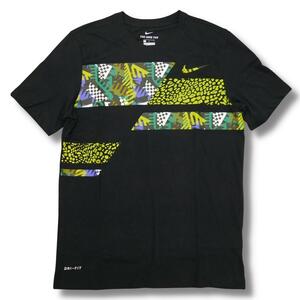 即決☆ナイキ DRY半袖Tシャツ BLK/XLサイズ 送料無料 ライ 速乾 トレーニングから普段使用までOK ブラック 黒 NIKE