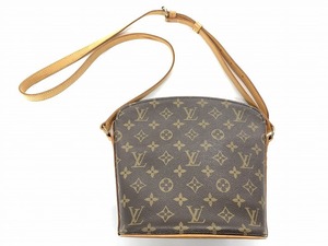 ルイヴィトン LOUIS VUITTON モノグラム ドルーオ ショルダーバッグ ブラウン M51290