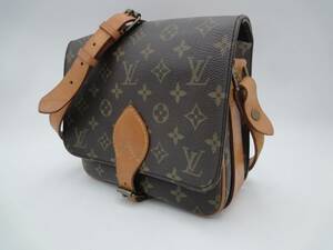 【1円スタート】正規品鑑定品 ルイヴィトン カルトシエール ショルダーバッグ モノグラム ヴィンテージ Louis Vuitton ブラウン 斜め掛け