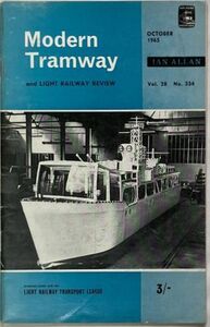 MODERN tramway and Rail Transit(現代の路面電車と鉄道交通) 1965年10月号