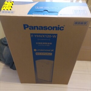 1円〜 新品未使用品 Panasonic F-YHVX120-W 衣類乾燥除湿機 ハイブリッド方式 クリスタルホワイト パナソニック