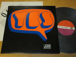 ◆◇YES(イエス)【YES(イエス・ファースト・アルバム)】英盤LP/588190/ATLANTIC/RED/PLUM/RED/MAROONレーベル◇◆