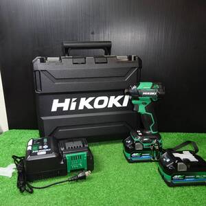 【未使用品(店頭展示品)】★ハイコーキ(HIKOK) コードレスインパクトドライバ アグレッシブグリーン WH36DD(2XHLSZ)【岩槻店】