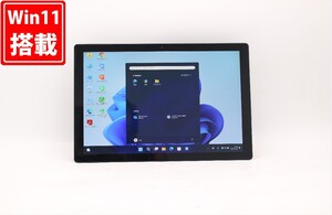 良品 2K対応 12.3型 タブレット Microsoft Surface Pro 6 Windows11 八世代 i5-8350U 8GB NVMe 256GB-SSD カメラ 無線 Office付 管:1802j