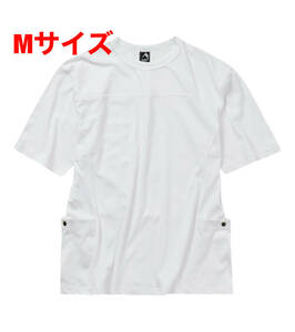 新品 ワークマン ホワイト Mサイズ ディアガードコットン DIAGUARD COTTON 半袖 Tシャツ 防虫 アウトドア キャンプ ガーデニング 普段使い