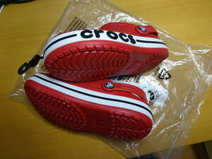 新品未使用 クロックス クロックバンド キッズ 20.0cm J2 子供用 赤 CROCS CROCBAND KIDS　素敵なカラーです。