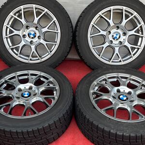 60%溝有。BMW 16インチ×7J +39 PCD120/5 YOKOHAMA 205/55R16スタッドレス4本。BMW 1シリーズ(F20)2シリーズ(F22)3シリーズ(E36,E46,E90)Z4