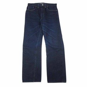 TCB jeans ティージービージーンズ S40s Jeans 大戦モデル 月桂樹 ボタンフライ セルビッジ 赤耳 デニムパンツ W36【中古】