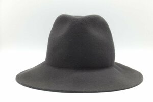 ■【YS-1】 カシラ CA4LA GENTS ■ ハット ツバ広帽子 ■ 状態良好 ■ サイズ 40 ツバ7cm チョコレート色系 ■【同梱可能商品】■A