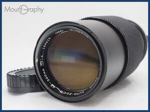 ★良品★ OLYMPUS オリンパス ZUIKO AUTO-ZOOM 65-200mm F4 ★完動品★同梱可 後キャップ付 #i6011