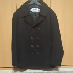 【SCHOTT極美品】U.S. 740N PEACOAT ブラック 42