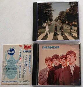 【送料無料】2CD[THE BEATLES-THE ABBEY ROAD COMPANION] 独国盤+[絶滅シリーズ ザ・ビートルズ巻の1 ハード・デイズ・ナイト・スペシャル]