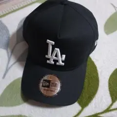 NEW ERA LA ブラックキャップ 調整可能