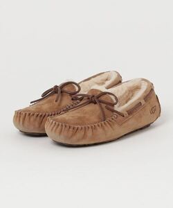 「UGG」 モカシンシューズ 23cm ブラウン レディース