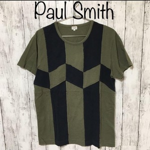 Paul Smith パネルブロック Tシャツ Lサイズ ポールスミス