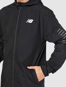 ★NEWBALANCE/ニューバランス★新品　S　 Fast Flight ウーブンジャケット　ブラックマルチ