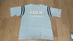 希少 初期 90S OLD GOOD ENOUGH GDEHロゴフットボール Tシャツ Mサイズ■グッドイナフ グラムg 藤原ヒロシ 裏原 アーカイブ 旧タグ