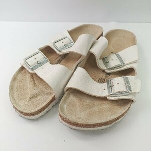 ◇ BIRKENSTOCK ビルケンシュトック アリゾナ 夏 カジュアル サンダル サイズ27.0 ホワイト メンズ E