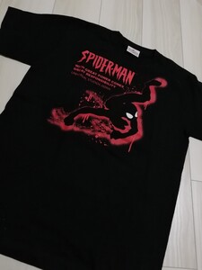 半袖Tシャツ スパイダーマン　黒赤　155～165cm 美品　ユニバーサルスタジオジャパン　メンズS