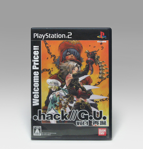 ● PS2 .hack//G.U. Vol.1 再誕 Welcome Price SLPS-25755 - 6 動作確認済み 2枚組 .hack//G.U. Vol.1 Saitan NTSC-J Bandai 2007