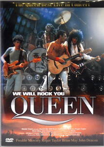 QUEEN クィーン　／　WE WILL ROCK YOU　THE QUEEN BEST LIVE IN CONCERT DVD　韓国版