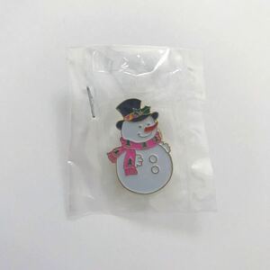 スノーマン snowman ピンバッジ バッジ ピンズ ピンバッチ pins