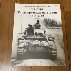 洋書 "LUCHS" Panzerspaehwagen Ⅱ (2cm) 