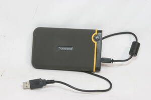 Transcend StoreJet ポータブル外付けハードディスク HDD 500GB [5a09]