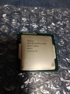 Intel CPU i7　4770K 