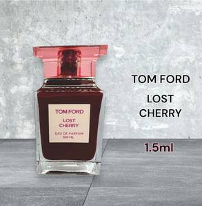 芸能人愛用　TOMFORD　トムフォード ロストチェリー　1.5ml　香水