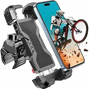 AvBang 自転車 スマホホルダー バイク スマートフォンホルダー 原付 スマホホルダー クロスバイク スマホホルダー 自転車携