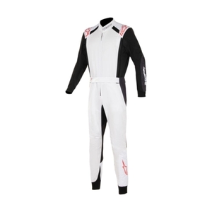 alpinestars アルパインスターズ カートスーツ KMX-5 V3 サイズ50 WHITE BLACK BRIGHT RED[新FIA8877-2022グレード1ホモロゲーション適合]