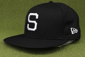 新品 SNIPEER スナイパーニューエラ ガンクラフト 吉田遊氏 吉田撃氏 NEW ERA 9FIFTY キャップ 帽子 黒 ブラック WOOL FREESIZE 管No1Gb