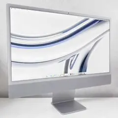 iMac 24インチ 2023モデル　シルバー 保証期間2025/11 美品