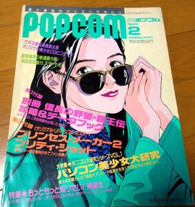 月刊ポプコム 1993年2月号 No.119 POPCOM MAGAZINE FOR GAME KIDS & GIRLS ゲーム