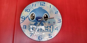 StitcH(スティッチ)壁掛時計・稼働美品