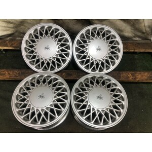 トヨタ 30 ソアラ 純正 15x6.5JJ 5H 114.3 +50 Φ60 4本/札幌市手渡し可/中古純正アルミホイール D_Q_81